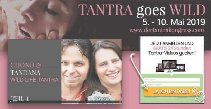 Tantra goes Wild — Der online Tantrakongress 2019