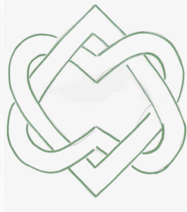 Symbol des Ordens der geeinten Herzen